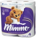 Papel Higiênico Folha Dupla 4 Rolos Mimmo