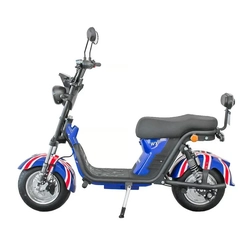Scooter Bicicleta Eletrica Wx-11 Wehawk 1000w Bat 60v 20ah 2 Lugares Bandeira Inglaterra