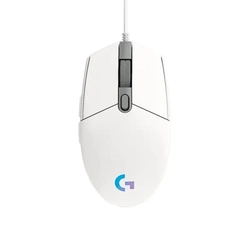 Mouse Gamer Logitech G203 Branco Lightsync Usb 910-005794