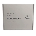Placa Mãe Duex DXMBH61G M2, Chipset H61,Intel LGA 1155, (2 e 3 gen) mATX, DDR3 - DXMBH61G