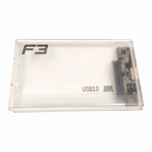 Case Externa Para HD SATA 2,5 Usb 3.0 até 4TB Transparente CS-U3T
