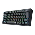Teclado Mecânico Gamer Redragon Fizz RGB Black Switch Vermelho - K617-rgb-b