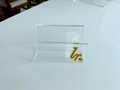 Porta cartao - Logo alto relevo inicial ou desenho