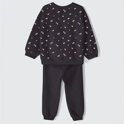 Conjunto de Blusa Manga Longa e Calça Coração Hering - Feminino