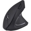 MOUSE SEM FIO RECARREGAVEL 2.4 GHZ VERTICAL POWER FIT 1600 DPI PRETO USB - PM300