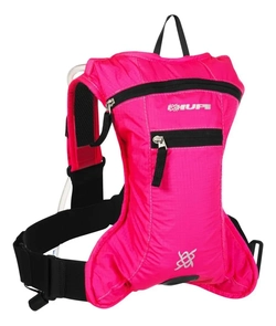 Mochila Hidratação Hupi Pok 2 Litros Pink Fixação 4 Pontos
