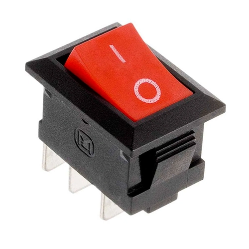 Chave Retangular Gangorra Vermelha 3t Kcd1-102