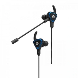 Headset Intra-auricular P2 H150 Preto/azul Hp