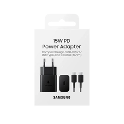 Carregador de Parede Samsung Rápido 25W, Com Cabo, Bivolt Preto