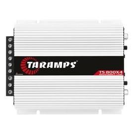 Modulo De Potencia Taramps Ts800x4 800w Rms 4 Canais 2 Ohms 12,6vdc