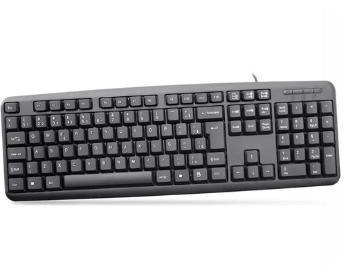 Teclado USB K-Mex KB-50TS Preto - KB50TSU00000B0X