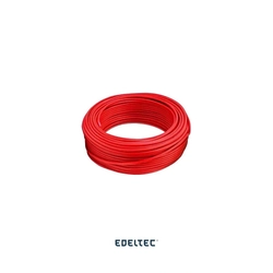 Cabo Edeltec Solar Pv 1.8kvcc 6mm Vermelho Nbr 16612 - Bobina 75mts