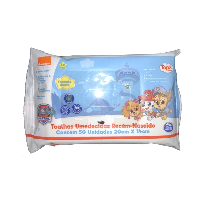 Toalha/ Lenço Umidecido (Topz Baby)