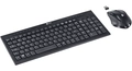 Teclado E Mouse Sem Fio Dynamic Abnt2/1200Dpi Preto Usb