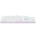 Teclado Gamer Mecânico Fortrek Switch Red Gravity 100 Branco- 84976
