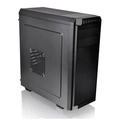 Gabinete Gamer Thermaltake V100 Window, Mid Tower, Lateral em Metal, 1x fan, Black - CA-1K7-00M1NN-01