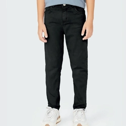 Calça Sarja Preta Slim Hering - Masculina