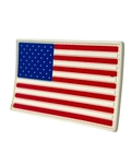 Bandeira emborrachada colorida- Estados Unidos