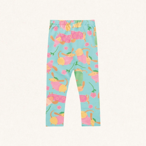 Calça Legging Estampada Cachorrinho Fakini - Feminina