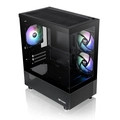 Gabinete Gamer Thermaltake View 170 TG, ARGB, Micro-Tower, 3x Fans 120mm, Black - CA-1Z4-00M1WN-00