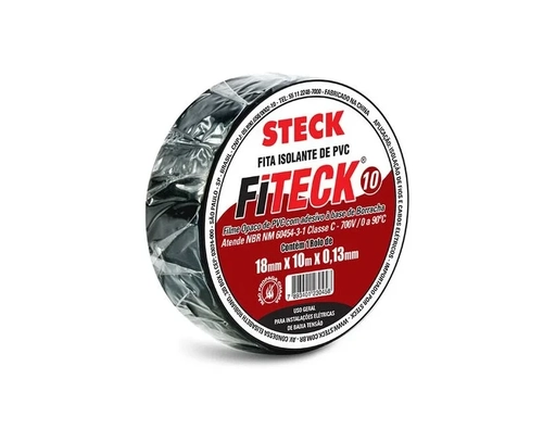 Fita Isolante Steck Isolfiteck 18mmx10mx0,13