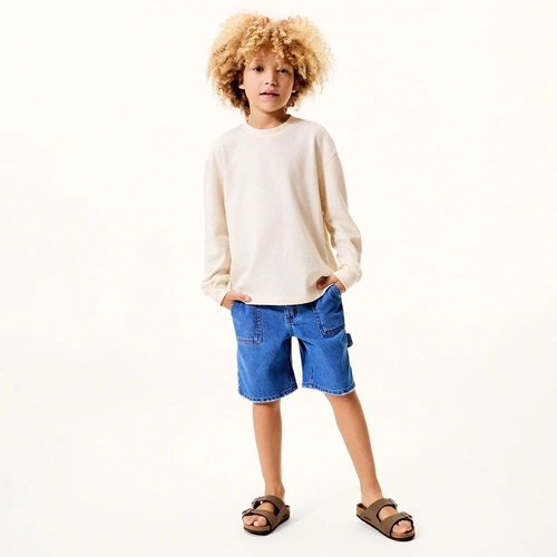 Bermuda Jeans Hering Masculina