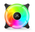 Kit Cooler Gabinete com 3 Fans 120mm Redragon Argb Gc-f013
