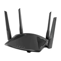 Roteador Wireless D-link WiFi 6 EXO AX1800, sistema MESH e comandos de voz Google/Alexa - DIR-X1860