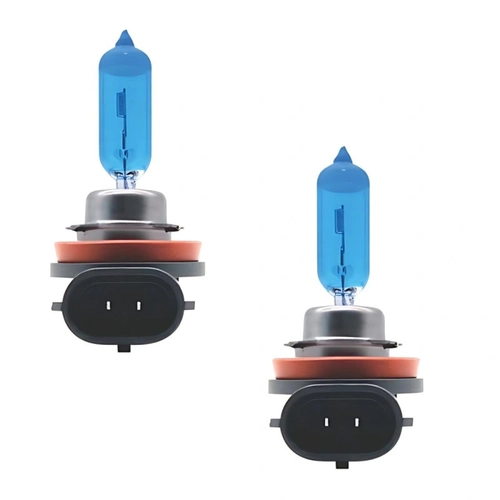 Par De Lampadas Halogena Super Brancas Code/tech One H11 12v 55w