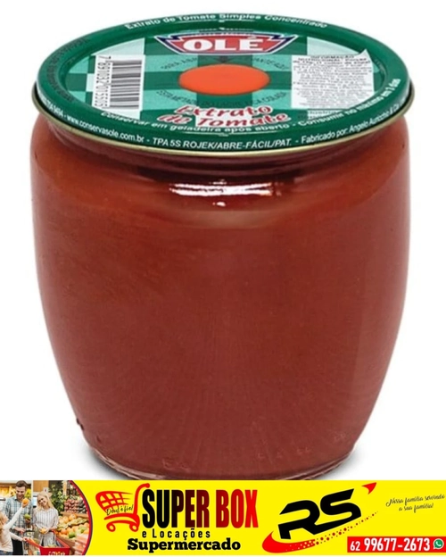 Extrato de Tomate Olé 190g