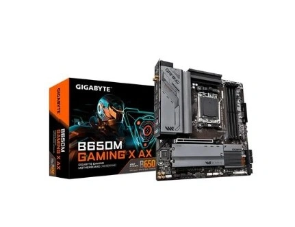 Placa Mãe Gigabyte B650M Gaming X AX, Chipset B650, AMD AM5, m-ATX, DDR5