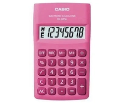 Calculadora de Bolso 8 Digitos Rosa - Hl-815l-pk-w-dp