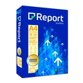 Papel Sulfite A4 75g Resma com 500 Folhas Amarelo Report Suzano
