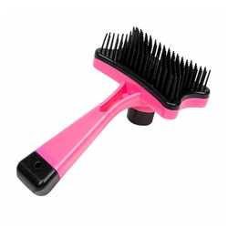 Escova Pente Auto Limpante para Cães e Gatos