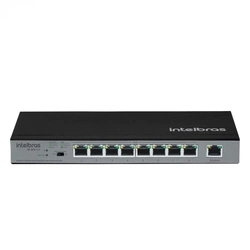 Switch 9 Portas Fast Ethernet C/ 8 Portas Poe+ Sf 900 Hi-poe Intelbras 4760040