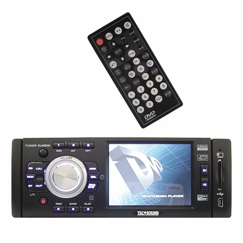 Dvd Player C/cd C/mp3 Tela 3,5 Tft