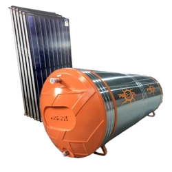 Kit Aquecimento Solar - 1.000 Litros - Alta Pressão - Reservatório INOX 444 - PRO-SOL