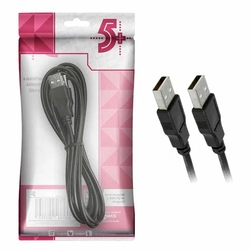 Cabo Usb Macho P/ Usb Macho - 1.80m - Preto