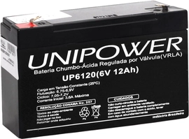 Bateria 6v 12ah (up6120)