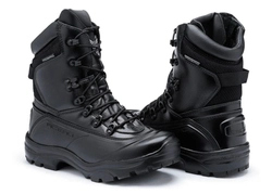 Coturno Militar Acero Couro Tiger Pró Preto Brilhante