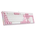 Teclado Mecânico Gamer Redragon Hades LED Branco Switch Blue - K623-WP-BLUE
