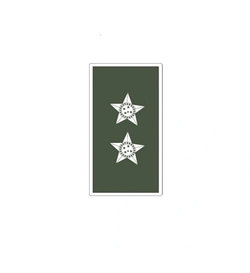 Divisa de Gola 1° Tenente (Emborrachado)