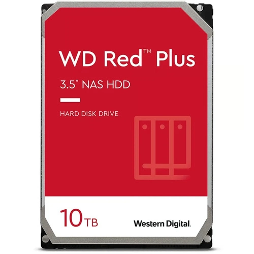 HD 10TB Western Digital Red Plus NAS 256MB 7200RPM - WD101EFBX