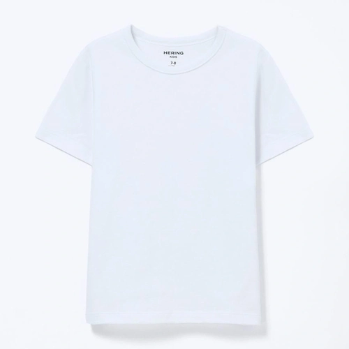 Camiseta Manga Curta Hering Unissex - Branca