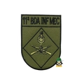 Distintivo de Organização Militar Bordado - DOM - Baixa Visivilidade (11ª Bda Inf Mec)