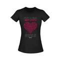 Camiseta Feminina Concept Love Guns - (Invictus)
