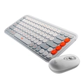 Kit Teclado e Mouse Logitech Pop Icon Sem Fio - 920-013057