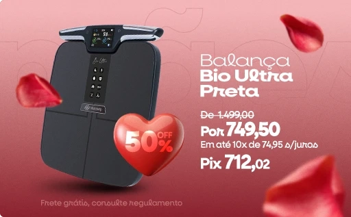 Balança Bio ultra Preta 