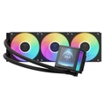 Water Cooler Gamdias Chione P5-360 RGB 360mm com Display LCD - Preto
