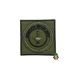 Distintivo de Bolso Bordado de Baixa Visibilidade (Curso Avançado de Inteligência)